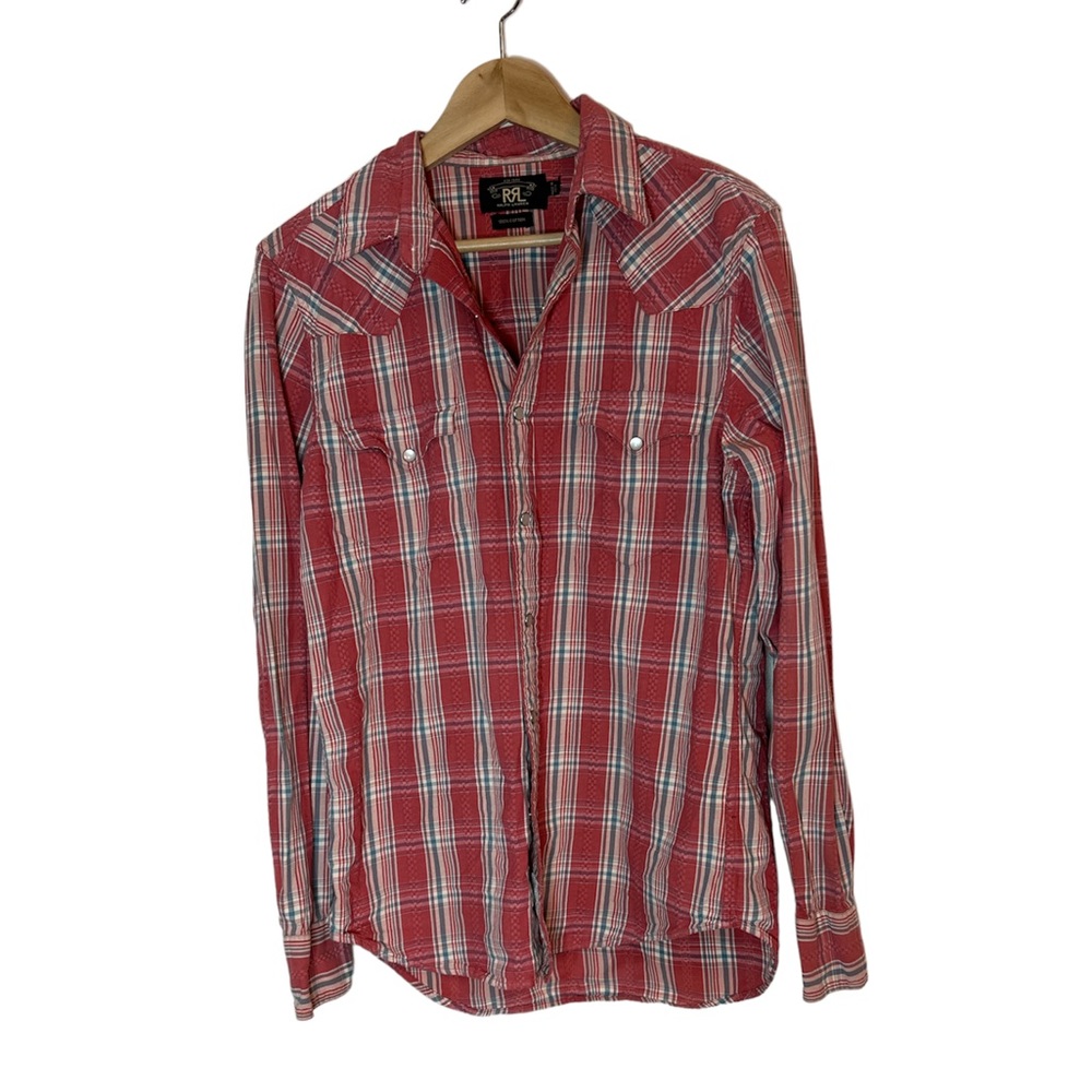 Ralph Lauren Double RL red/pink Plaid Button-Down Shirt